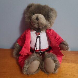 Merrill bear decorative outfit red 16 in